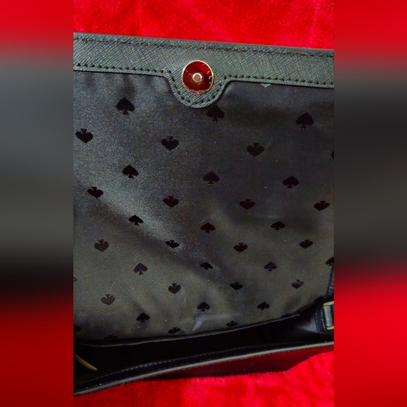 Kate Spade Cameron Black Leather Crossbody Bag - Picture 5 of 8